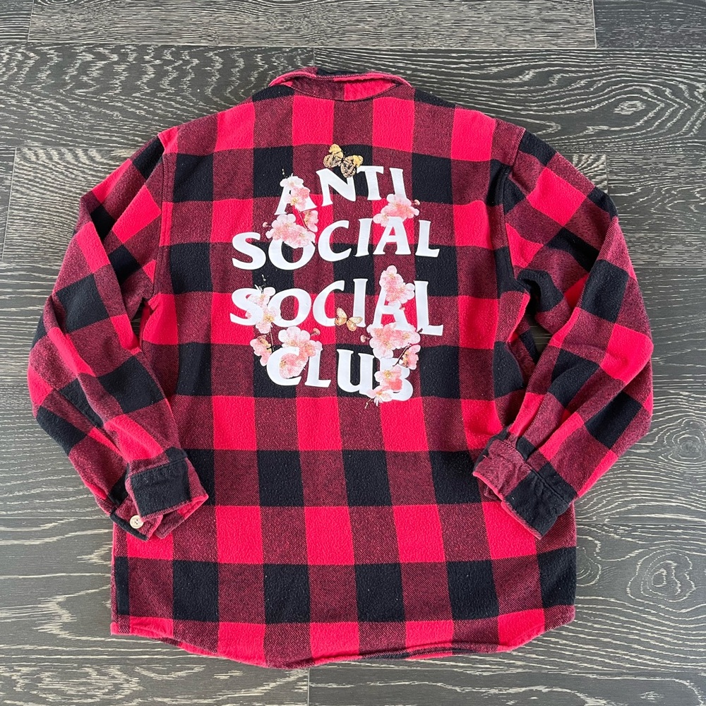 Anti Social Social Club No Expectations Flannel